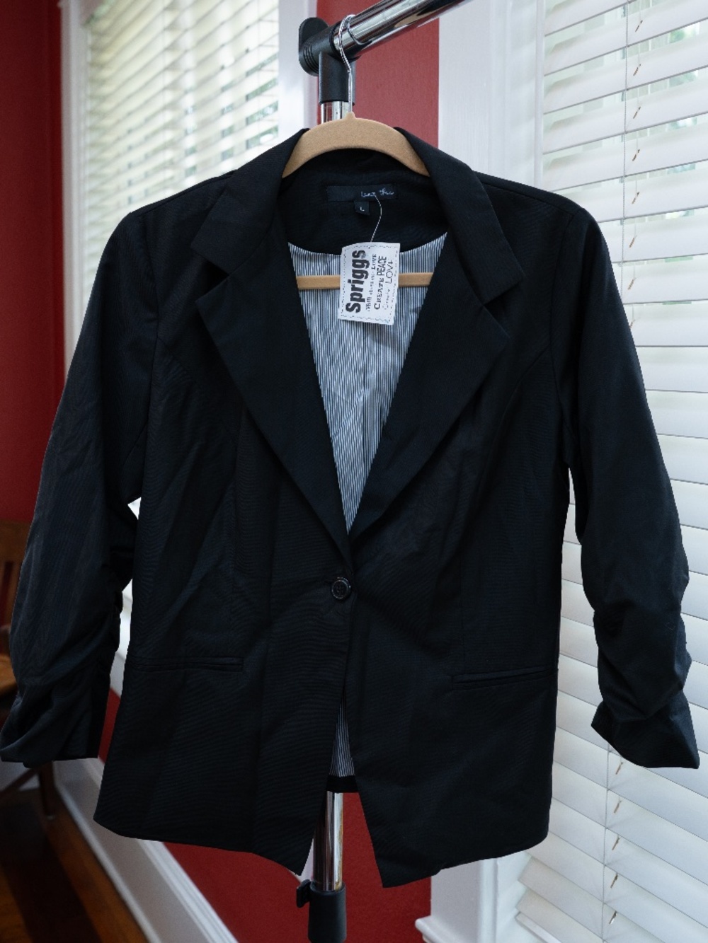 Black boyfriend blazer NWT